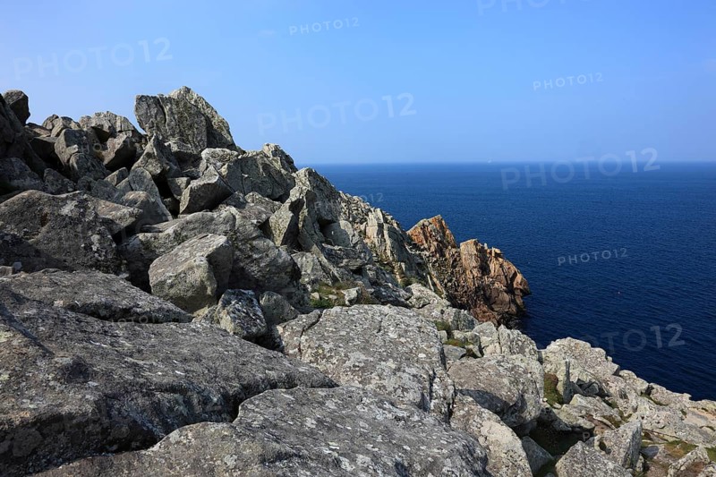 Rocky coast at Pointe du Raz