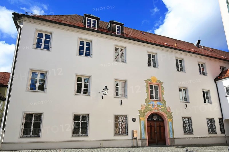 Former Franciscan convent in the centre of Guenzburg. Guenzburg