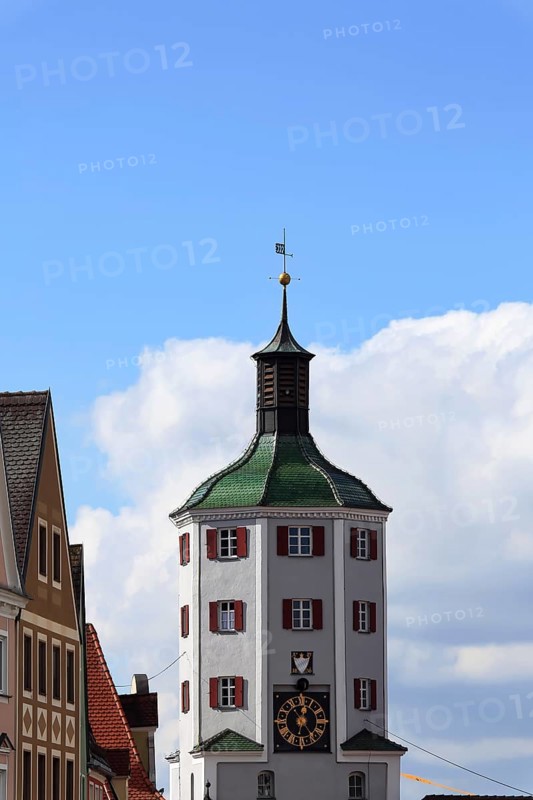 Lower gate in the centre of Guenzburg. Guenzburg