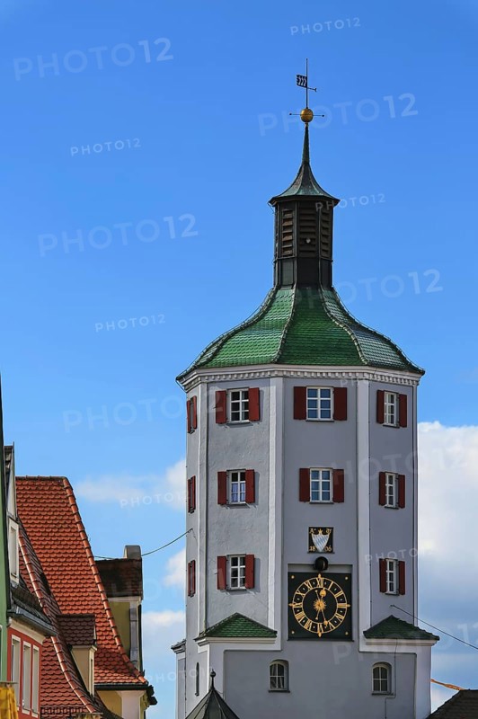 Lower gate in the centre of Guenzburg. Guenzburg