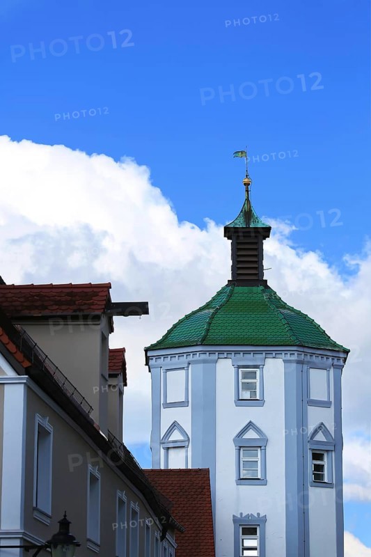 Lower gate in the centre of Guenzburg. Guenzburg