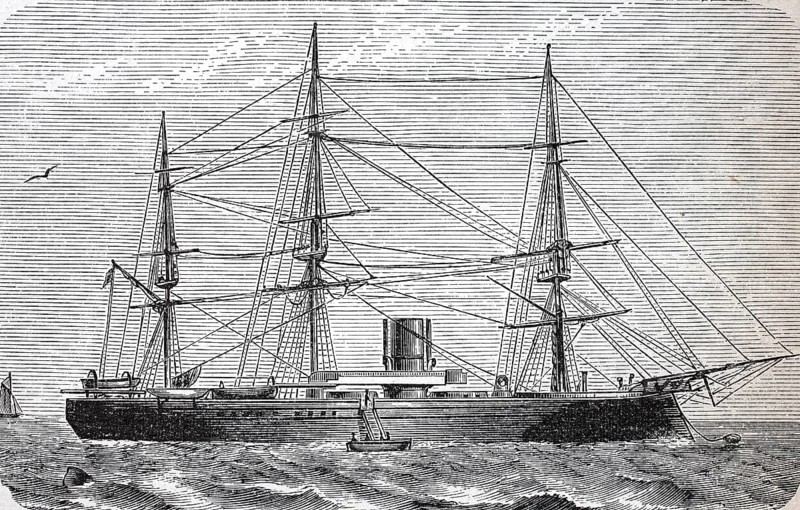 Armoured turret ship Prussia