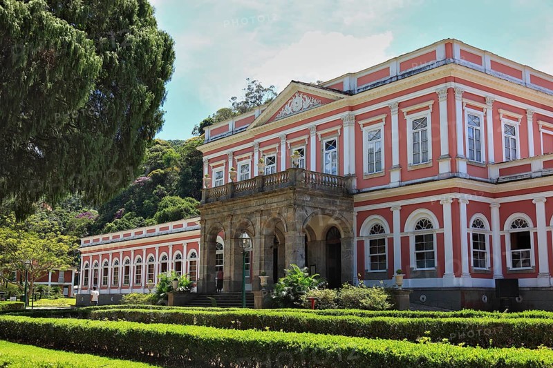 Palace built by Pedro II