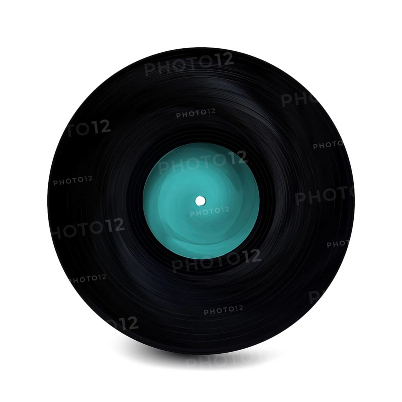 Stylish vintage vinyl record design