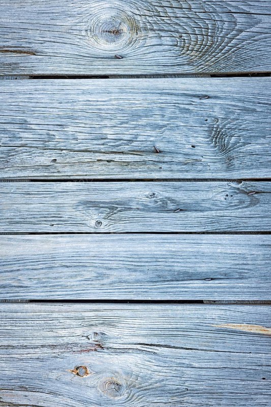 Blue old wooden planks background