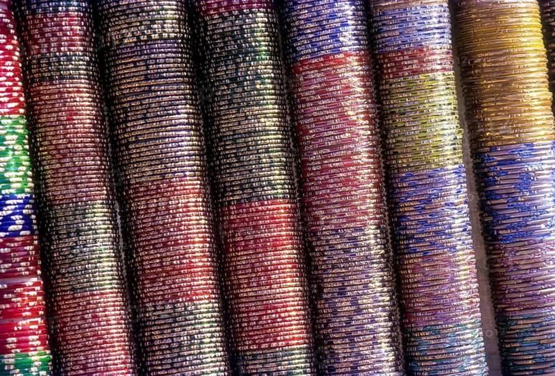 Glass bangles