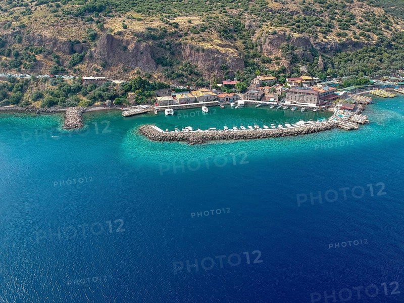 Arial view of Assos