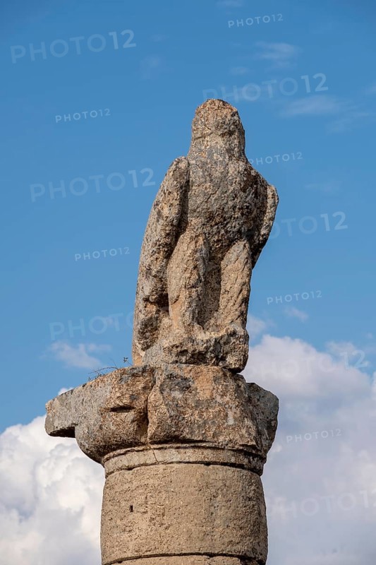 Eagle statue at Karakus Tumulus