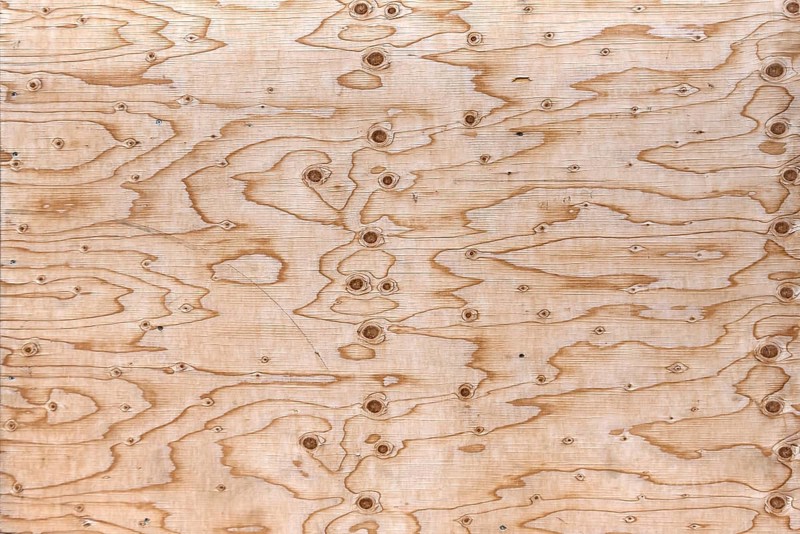Structure of a chipboard