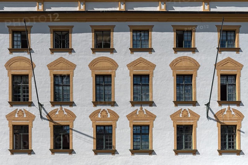 Window facade of the princely residence
