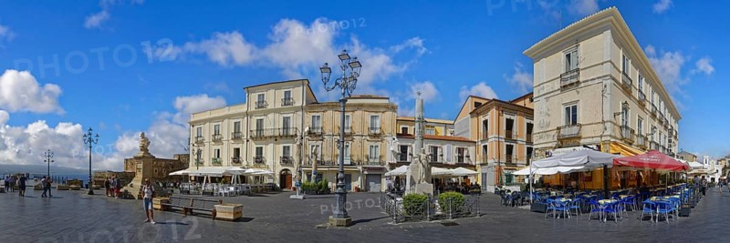 Panorama Town Square Piazza della Repubblica