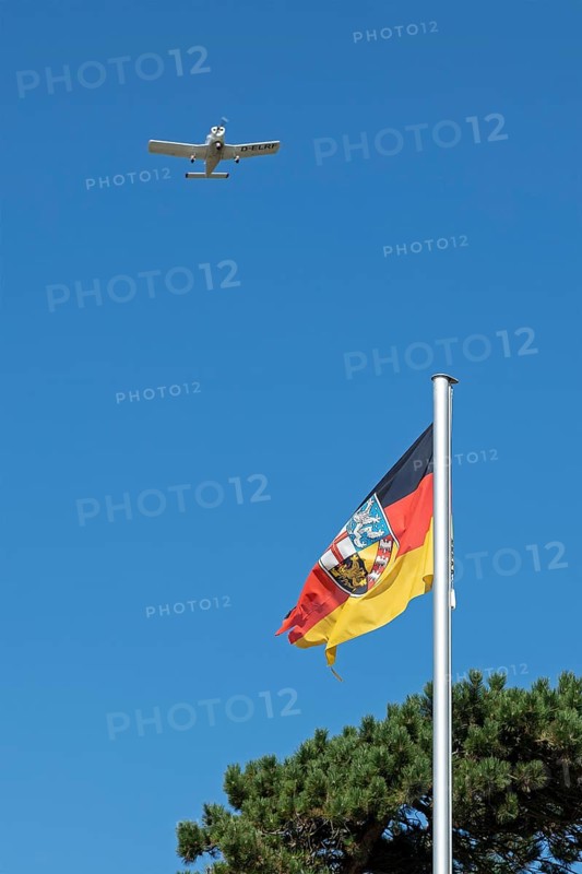 Aircraft taking off