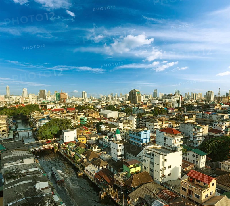 Bangkok aerial view