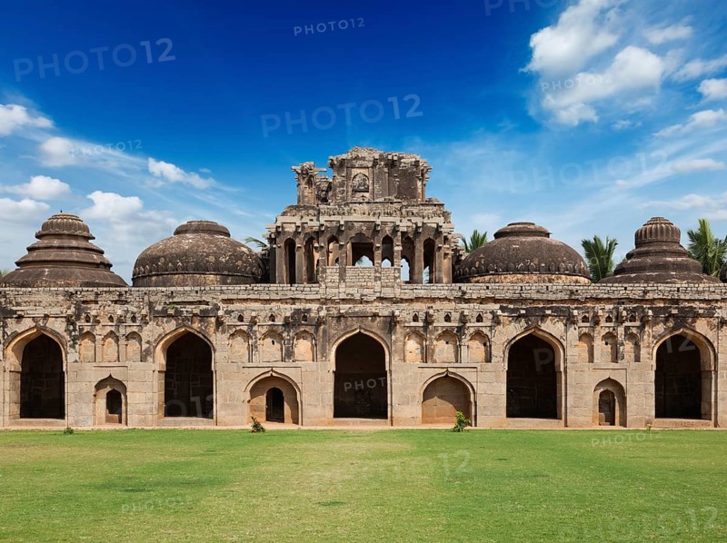 Ancient ruins of Elephant Stables