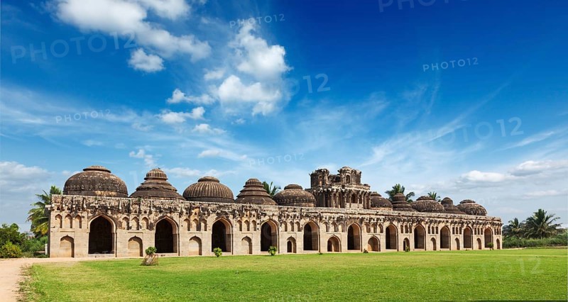 Ancient ruins of Elephant Stables