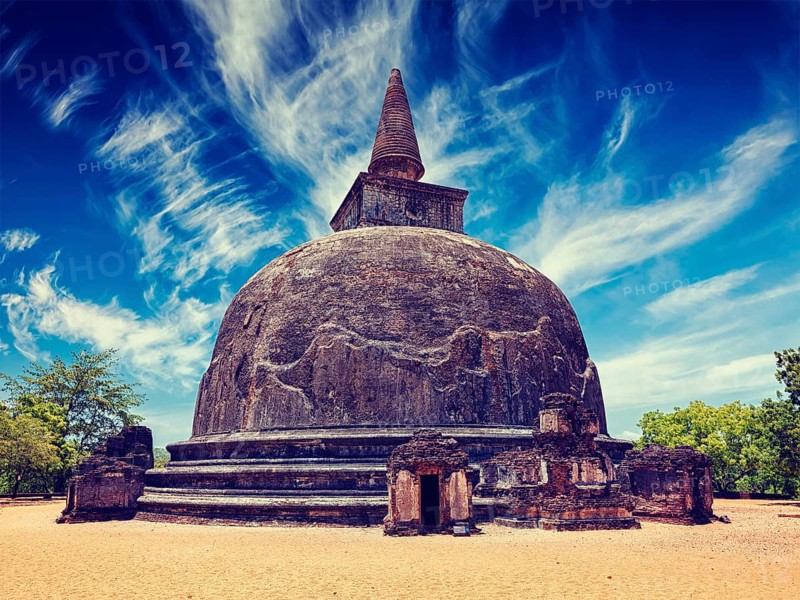 Vintage retro effect filtered hipster style image of Kiri Vihara