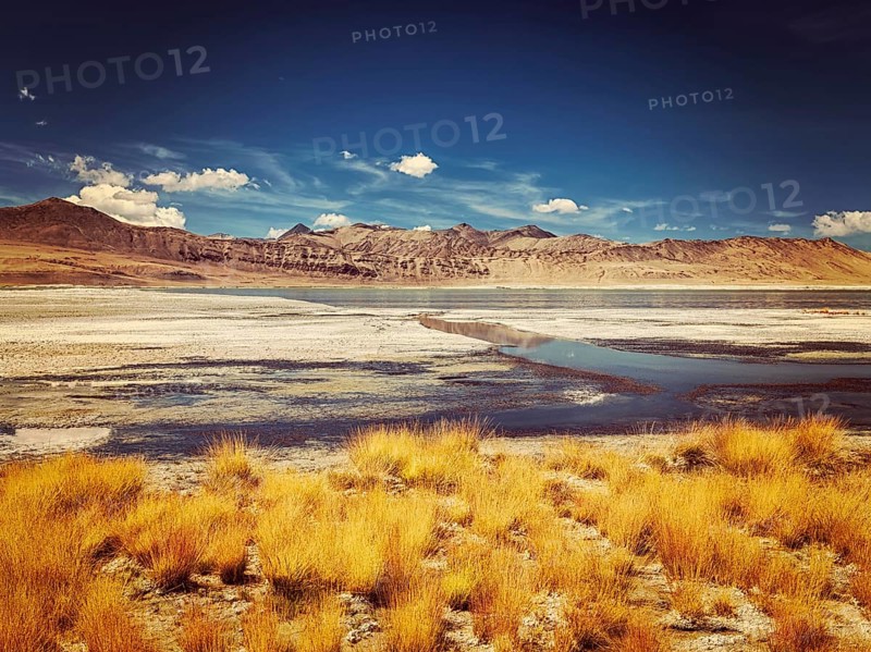 Vintage retro effect filtered hipster style image of Tso Kar