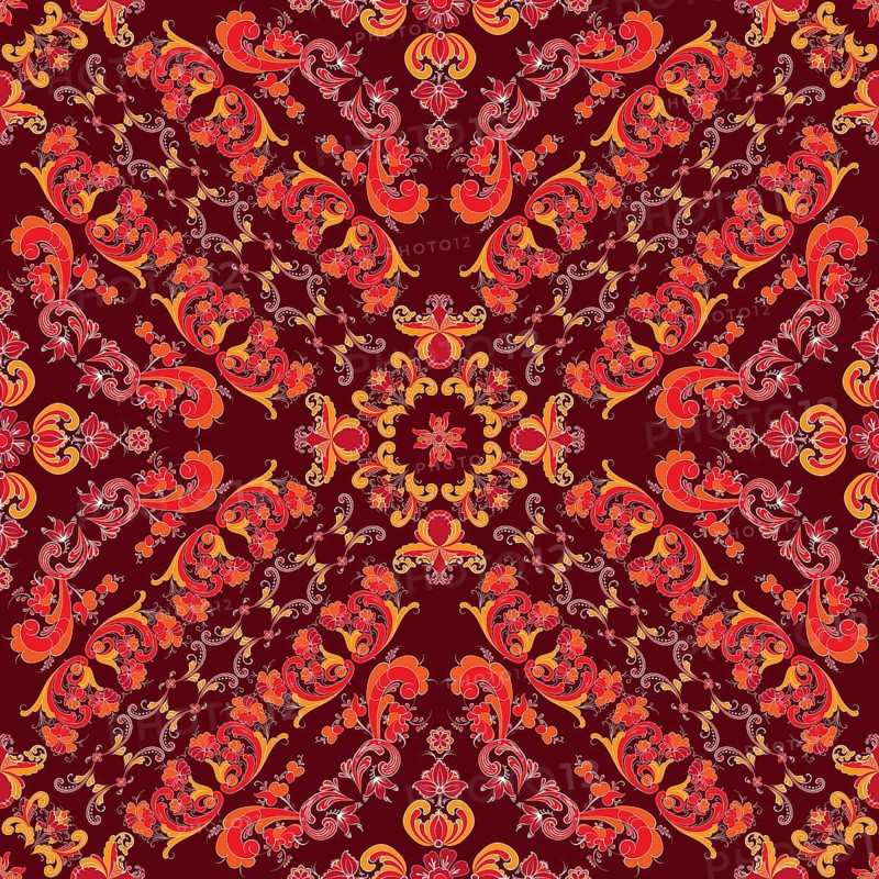 Rosemaling tile