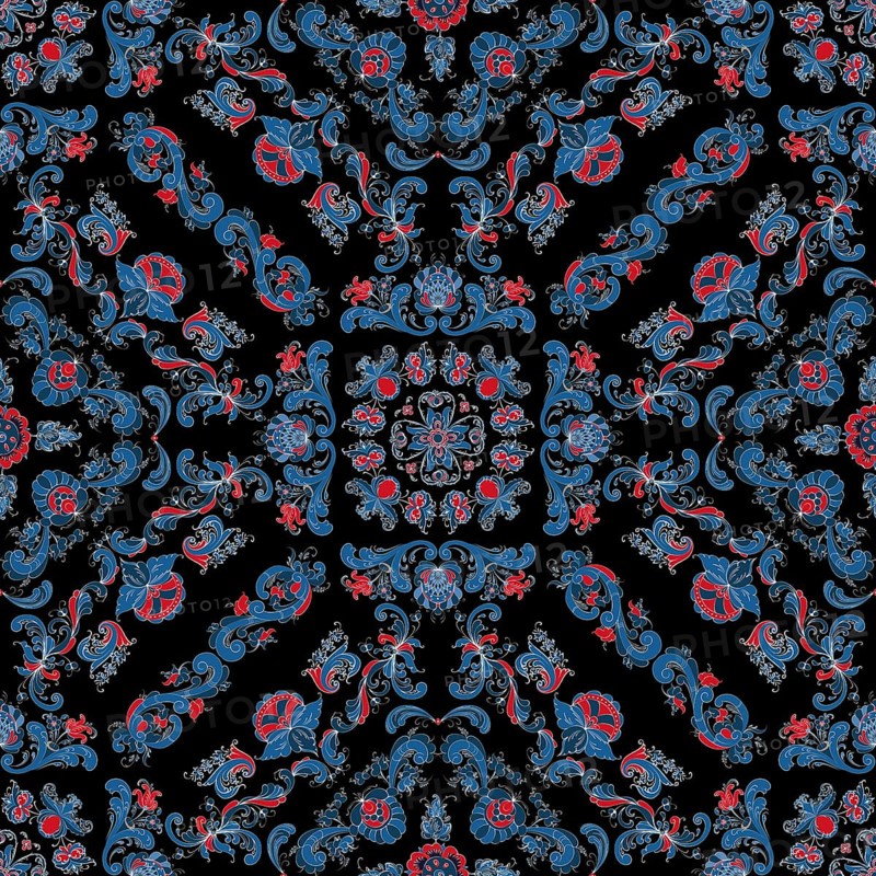 Rosemaling tile