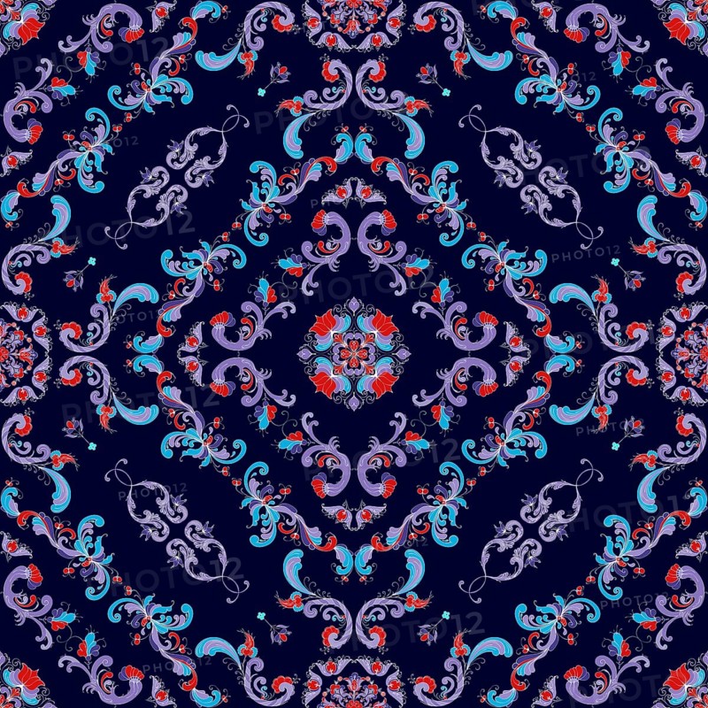 Rosemaling tile