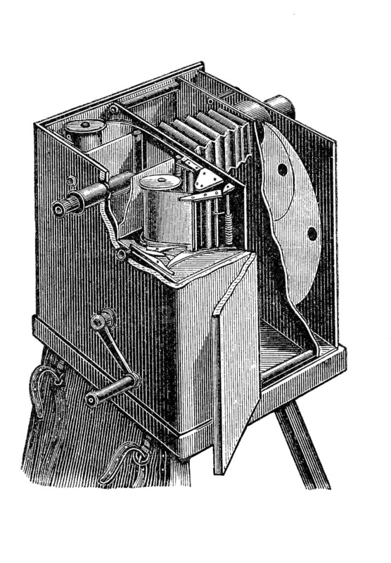 A photochronograph made by Etienne-Jules Marey