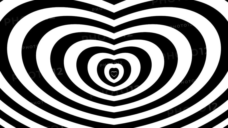 Black and white stripes. Computer generated abstract background