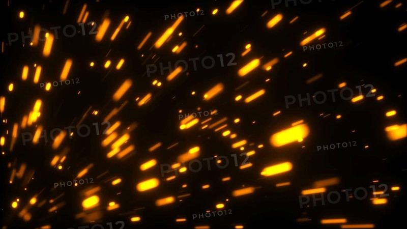 Rising many bright embers