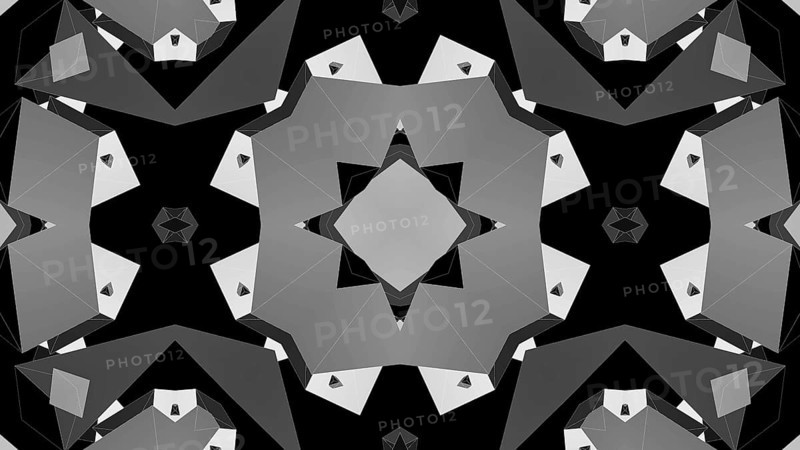 Abstract background with fractal shapes