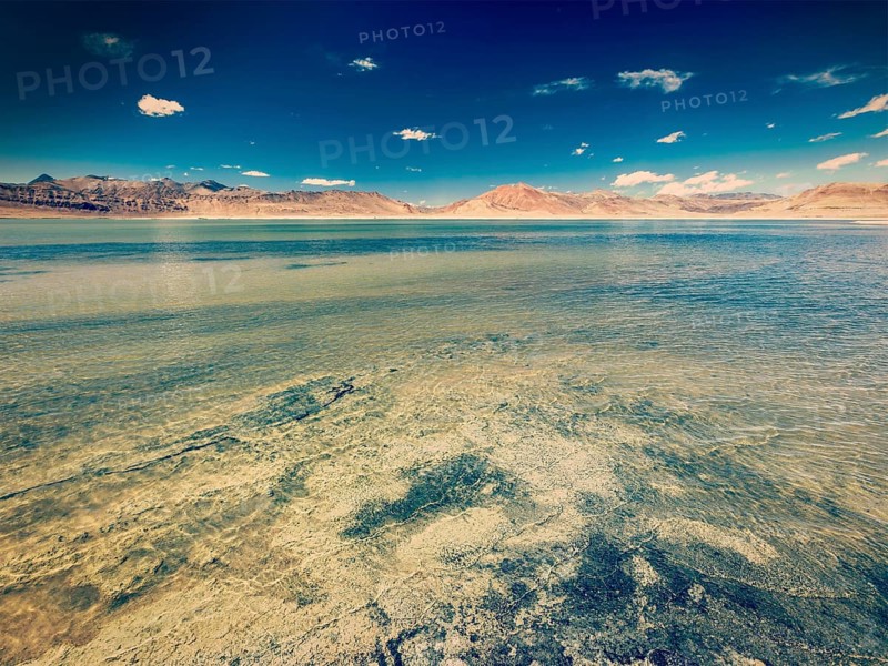 Vintage retro effect filtered hipster style image of Tso Kar