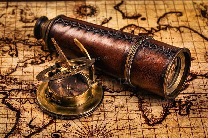 Travel geography navigation concept background