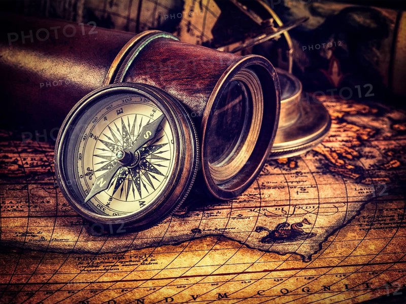 Travel geography navigation concept background