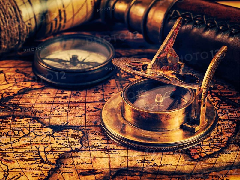 Travel geography navigation concept background