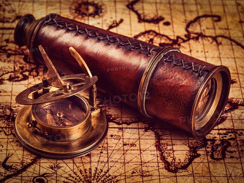 Travel geography navigation concept background