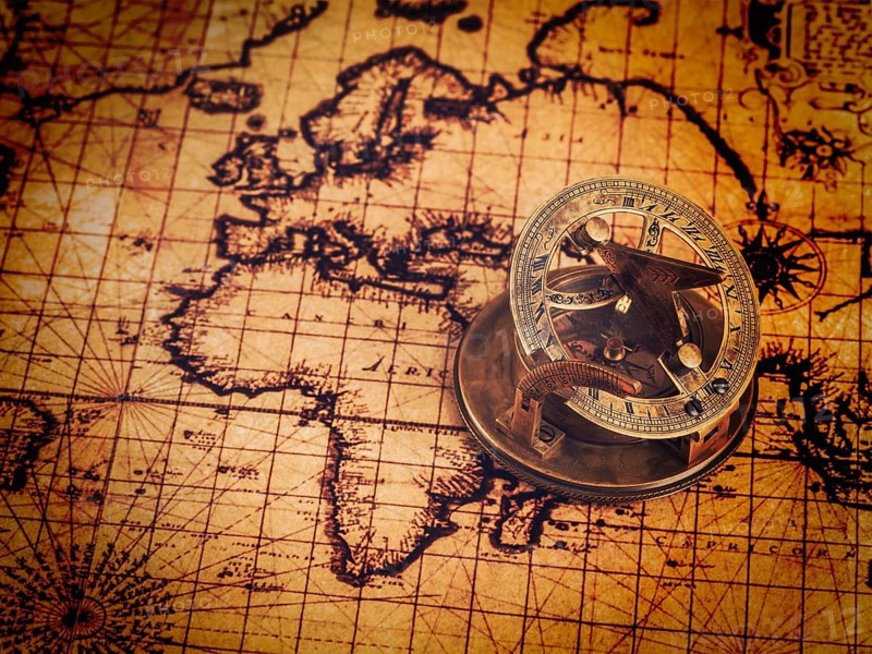 Travel geography navigation concept background