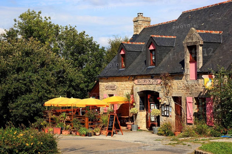 House in the medieval village of Locronan