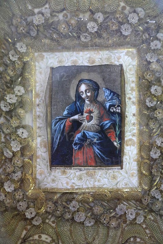 Madonna painting in the interior