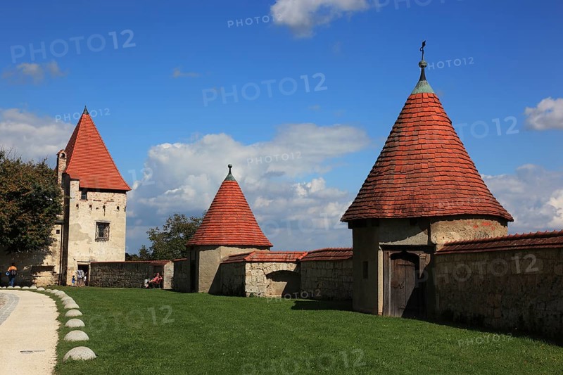Inner courtyard of the castle