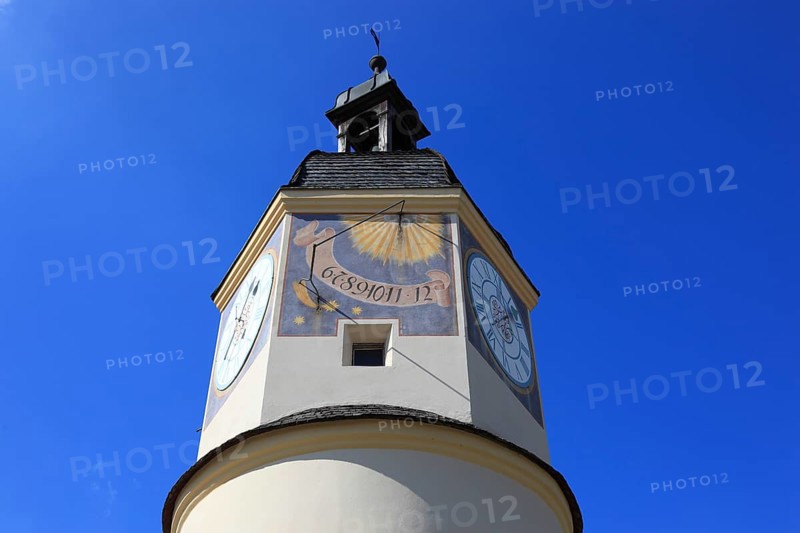 Clock tower in the sixth castle courtyard from the 16th century