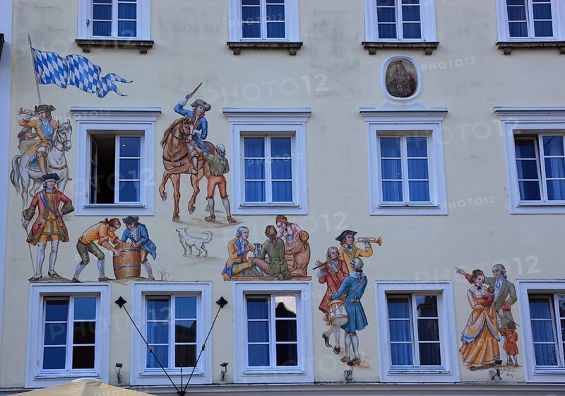 Old town on the town square