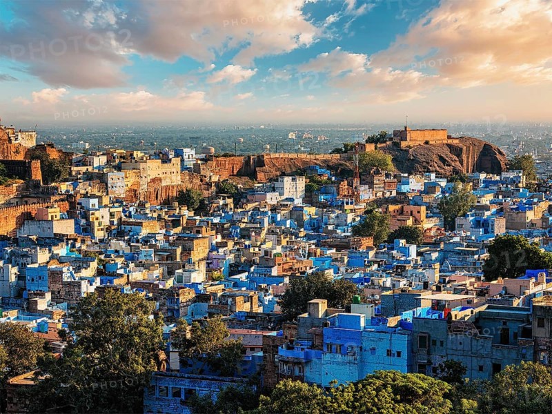Aerial view of Jodhpur