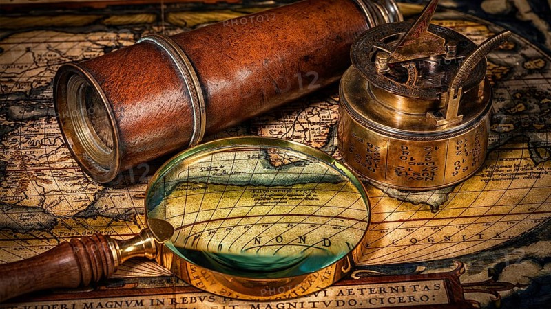 Travel geography navigation concept background