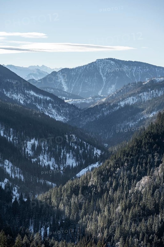 Mountains in winter