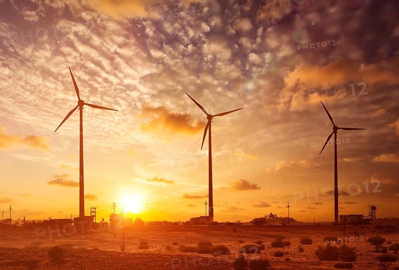 Green renewable energy concept