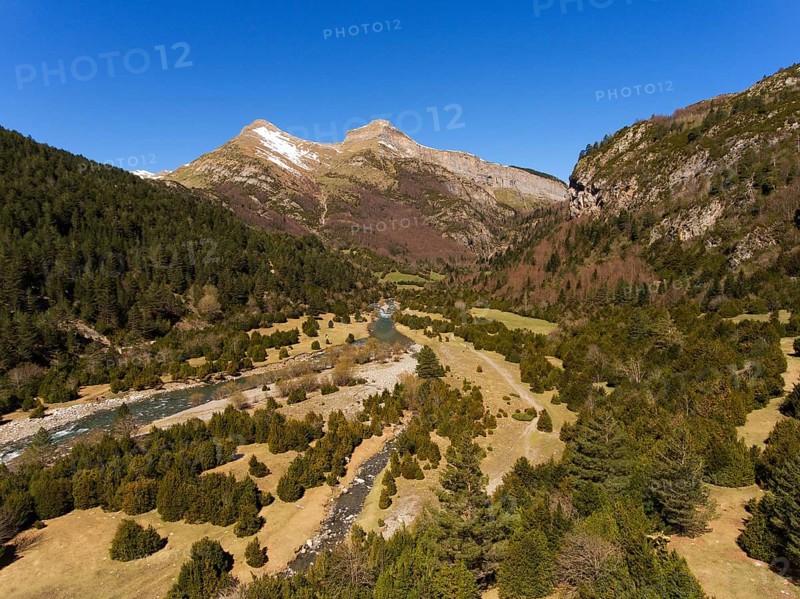 Spring in the Valle de Bujaruelo in the Central Pyrenees