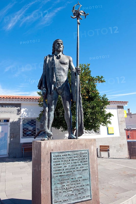 Statue of Guanche warrior