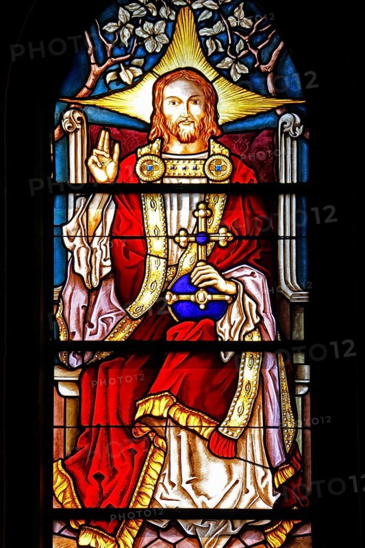 Stained glass window