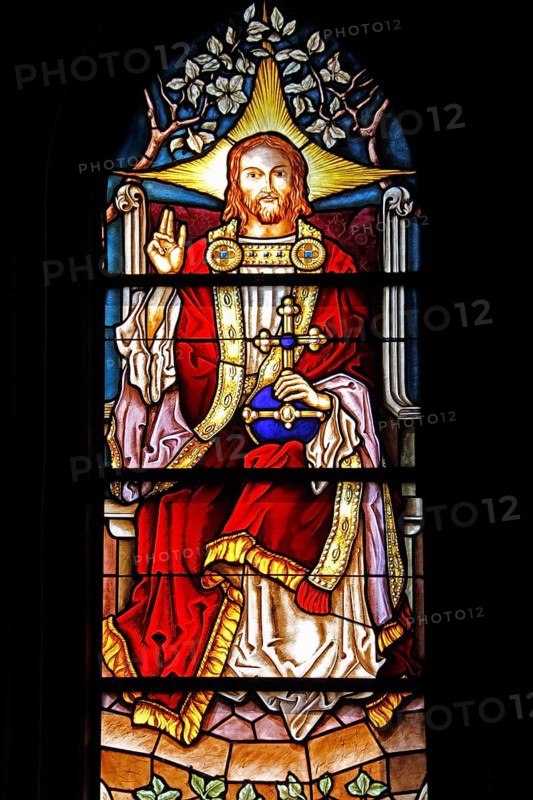 Stained glass window
