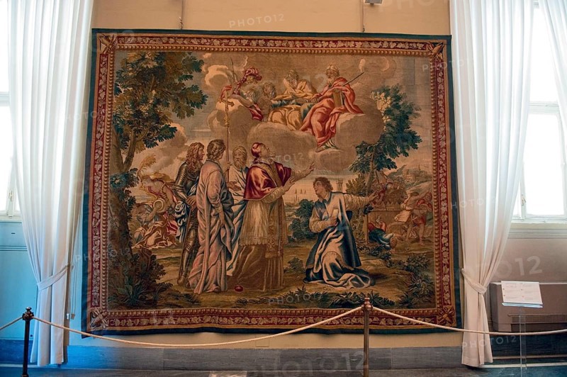 Pope saves Rome from plague and famine
