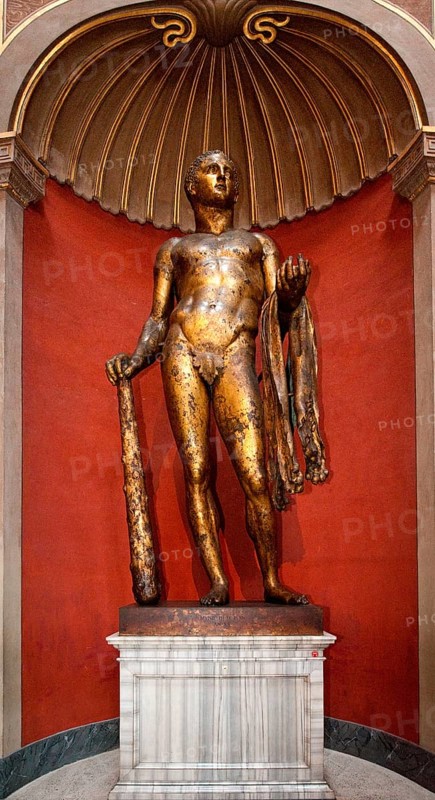 Ancient Greek Statue of Hercules