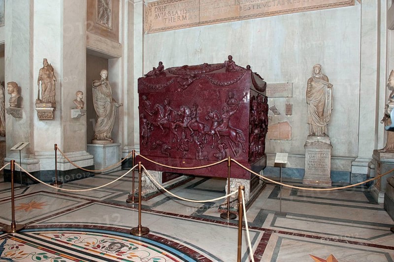 Porphyry Sarcophagus of Saint Helena